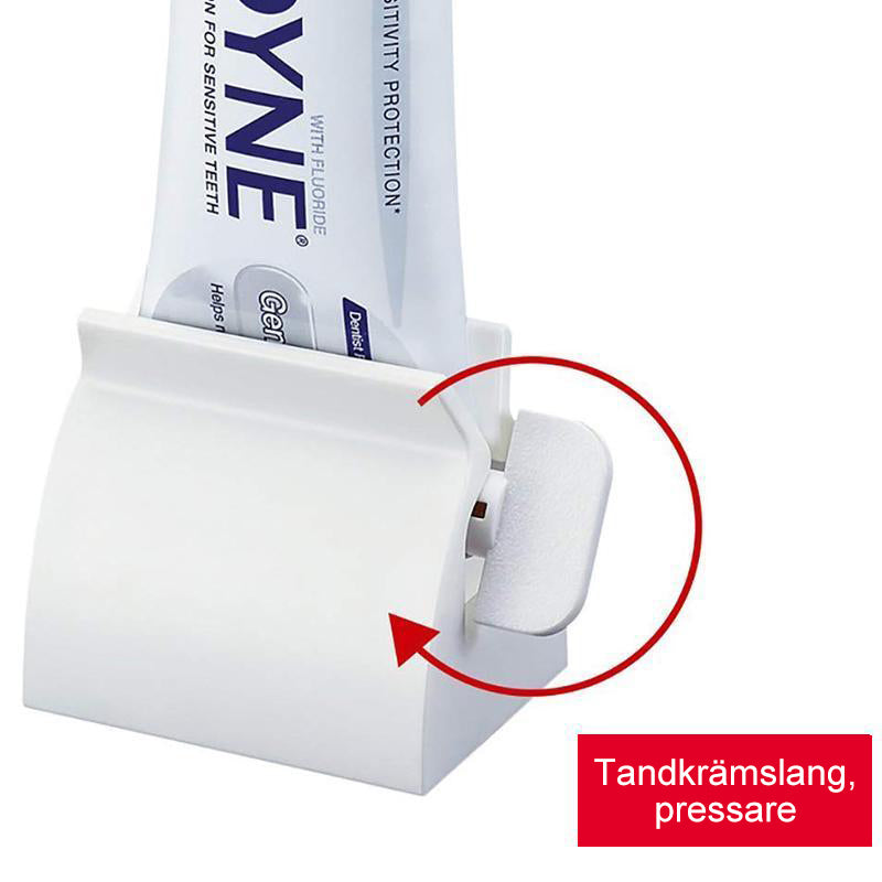🦷✨ ¡OFERTA 50% OFF! Dispensador de Pasta de Dientes Ajustable – Sin Desperdicio 💥