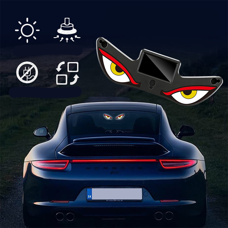👁️🚗 ¡OFERTA 50% OFF! Luz LED Solar “Ojo de Diablo” para Auto – Estilo y Seguridad