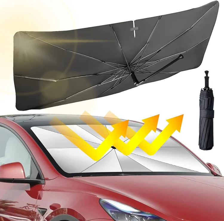 ☀️🚗 ¡OFERTA 50% OFF! Parasol Plegable 360° – Protección Total para tu Auto