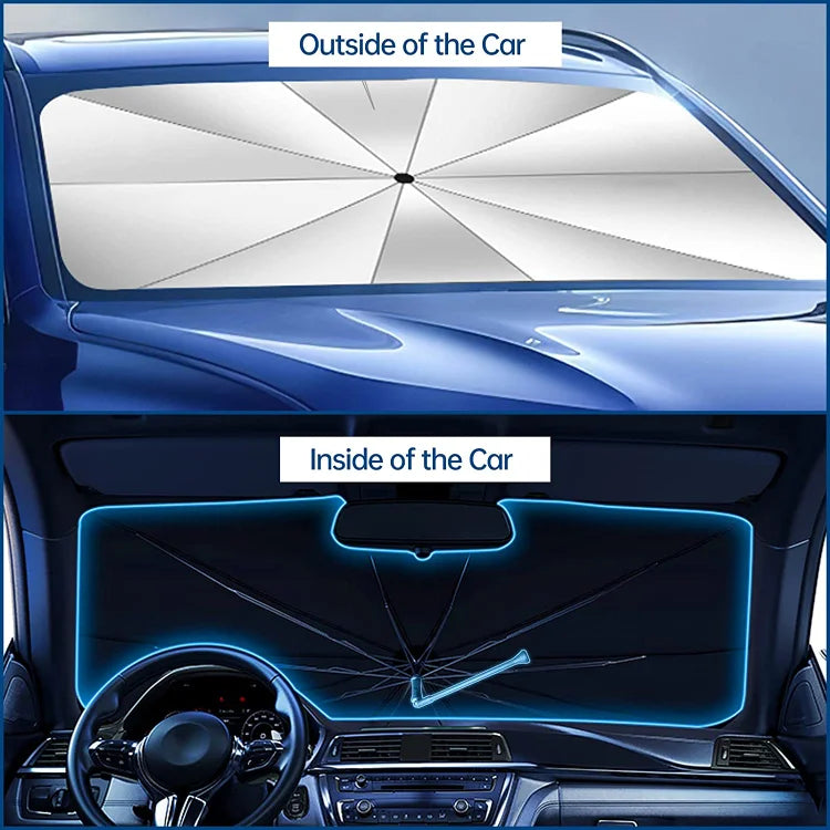 ☀️🚗 ¡OFERTA 50% OFF! Parasol Plegable 360° – Protección Total para tu Auto