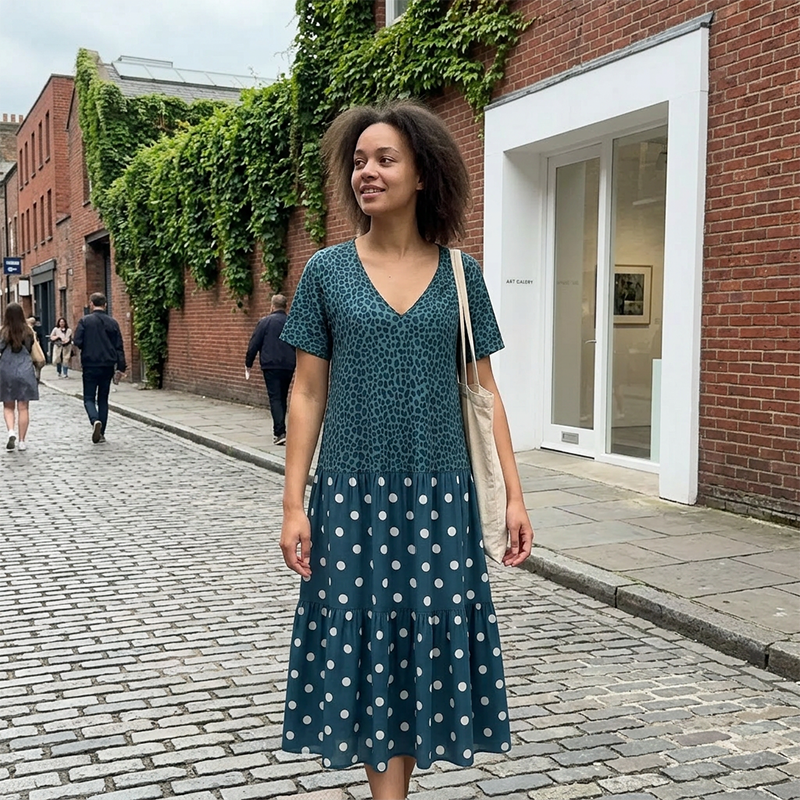 🐆✨ ¡OFERTA 50% OFF! Vestido Maxi Boho Estampado – Estilo Único y Elegante