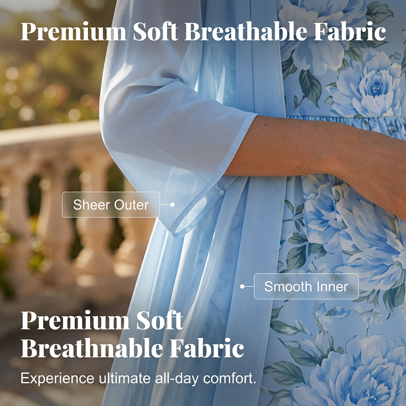 🌸✨ ¡OFERTA 50% OFF! Conjunto de Vestido Floral 2 Piezas – Elegancia y Estilo para Verano