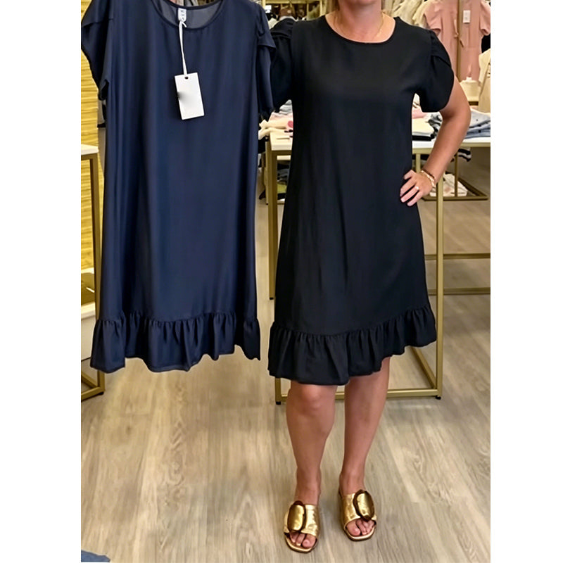 👗💙 ¡OFERTA 50% OFF! Vestido Vaquero con Volantes – Estilo Casual y Elegante para Cada Día