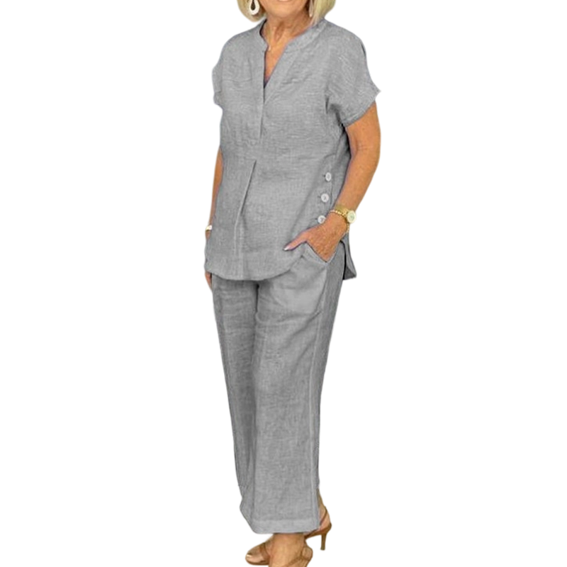 ☀️✨ ¡OFERTA 50% OFF! Conjunto de Verano 2 Piezas – Fresco, Elegante y Cómodo