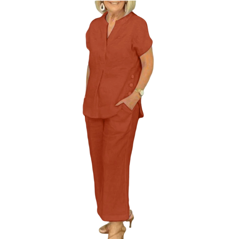 ☀️✨ ¡OFERTA 50% OFF! Conjunto de Verano 2 Piezas – Fresco, Elegante y Cómodo