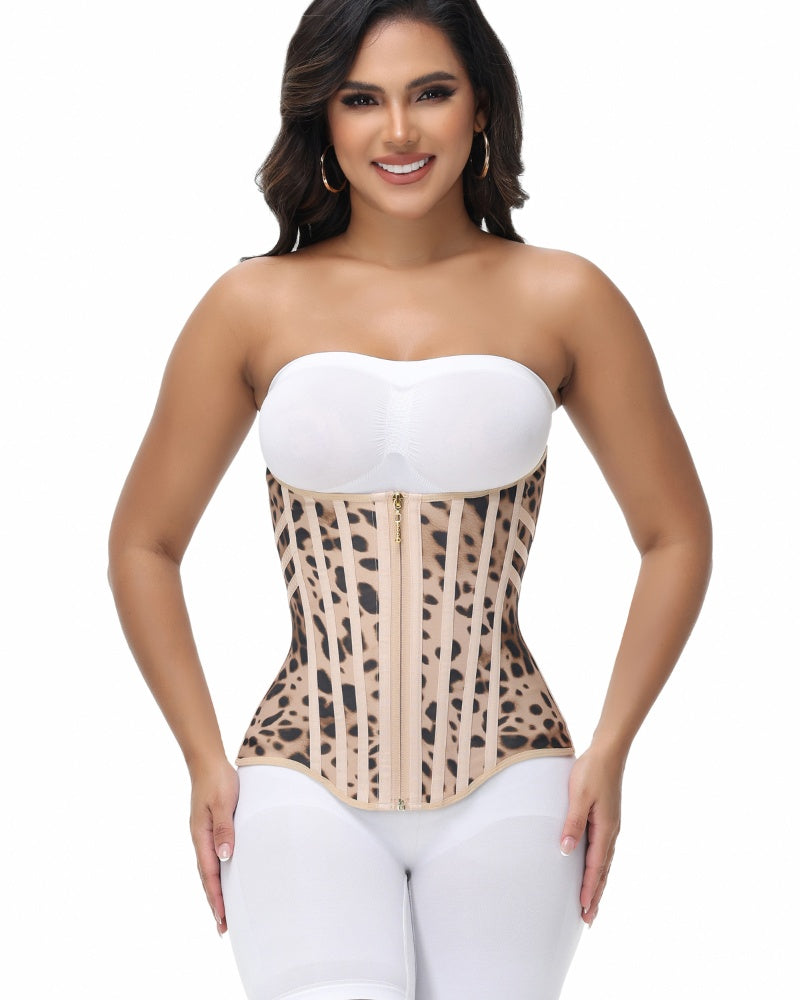 Shapshe® Corset Cinturilla Curvada con Ballenas, Alta Compresión para Cintura Pequeña
