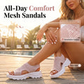 👡☁️ ¡OFERTA RELÁMPAGO 50% OFF! Sandalias de Malla con Plataforma – Comodidad Cloud Soft Todo el Día