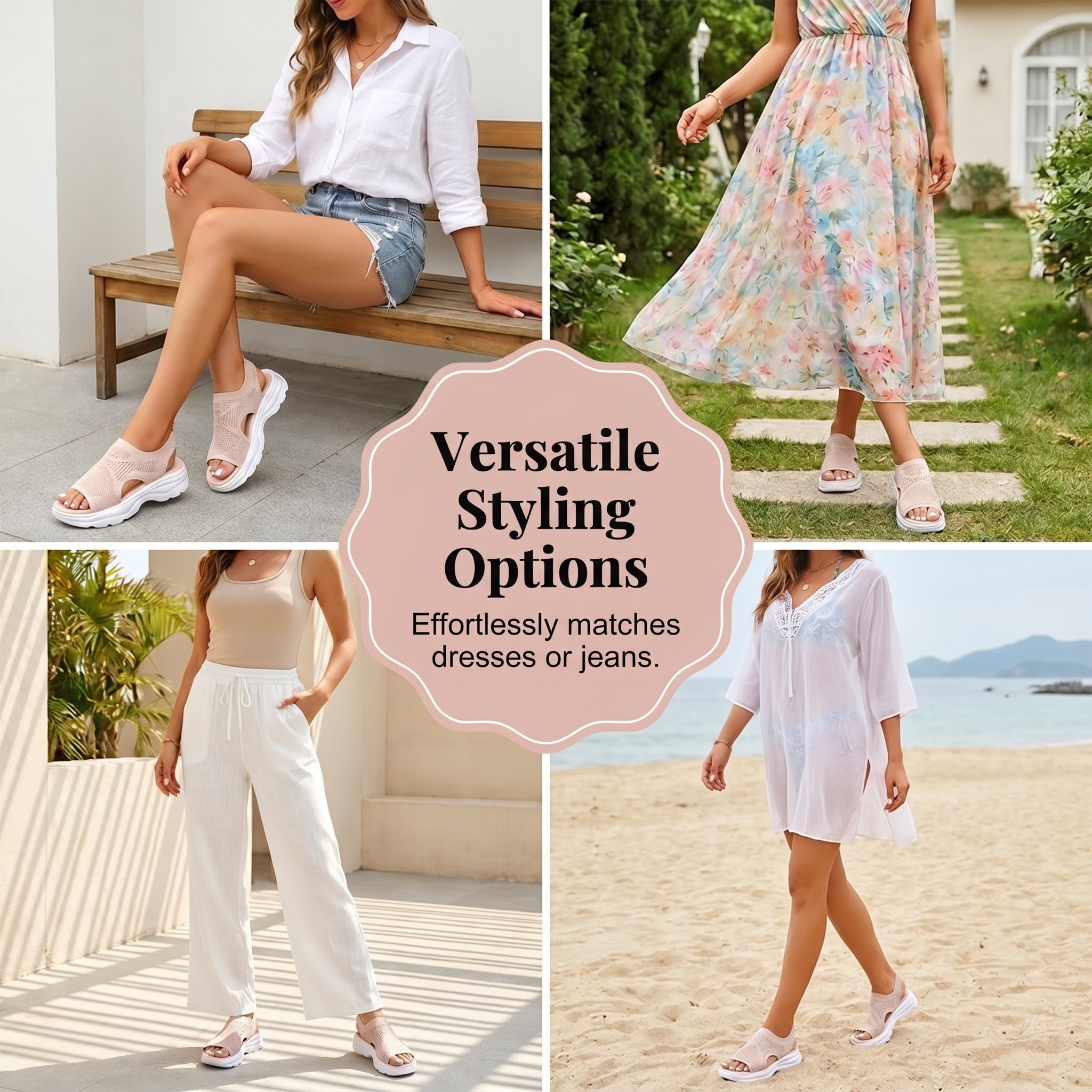 👡☁️ ¡OFERTA RELÁMPAGO 50% OFF! Sandalias de Malla con Plataforma – Comodidad Cloud Soft Todo el Día