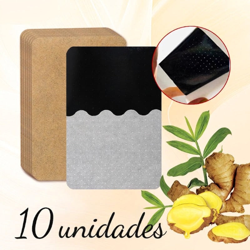 🔥🌿 ¡OFERTA 50% OFF! Parches de Jengibre para Alivio del Dolor – Calor Natural y Relajación