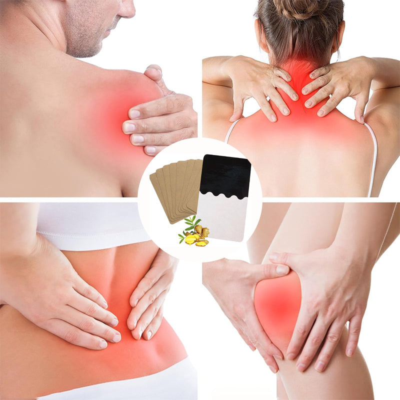 🔥🌿 ¡OFERTA 50% OFF! Parches de Jengibre para Alivio del Dolor – Calor Natural y Relajación