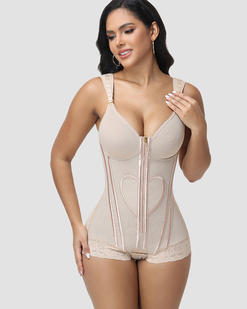 Shapshe® Fajas Colombianas Body Shaper con Diseño Love