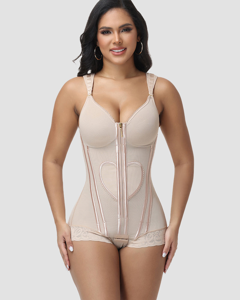 Shapshe® Fajas Colombianas Body Shaper con Diseño Love