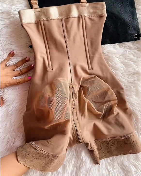 Shapshe® Faja Colombiana con Cierre Frontal, Apertura en el Talle, Control de Abdomen y Moldeador de Busto
