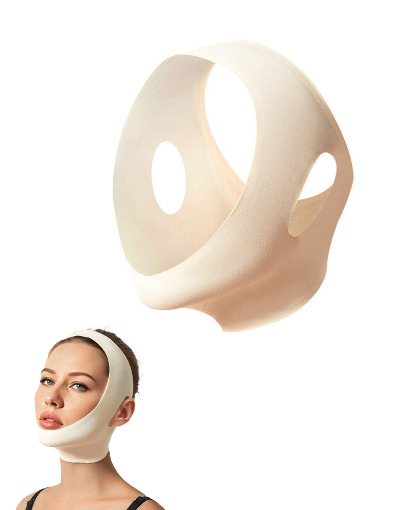 Venda de compresión facial de cobertura total postoperatoria
