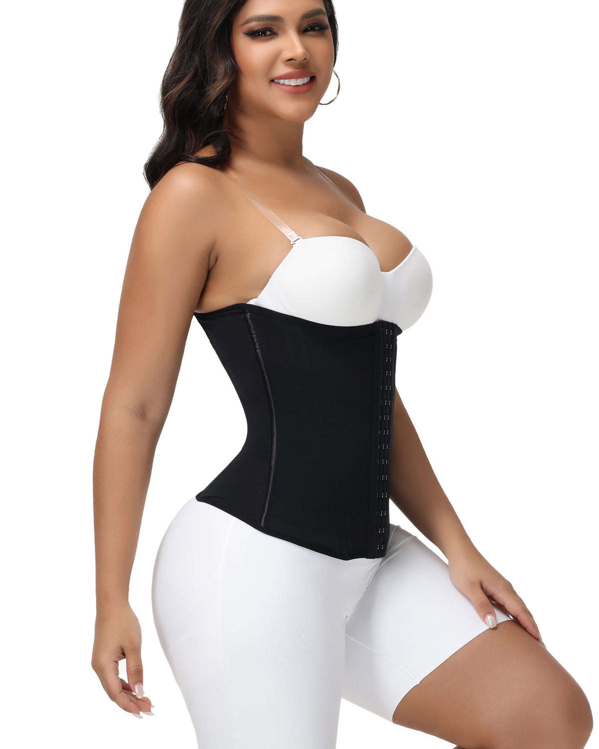 Shapshe® Fajas Colombianas Cinturilla Moldeadora con Broche de Ganchos para Control de Abdomen (Preventa)