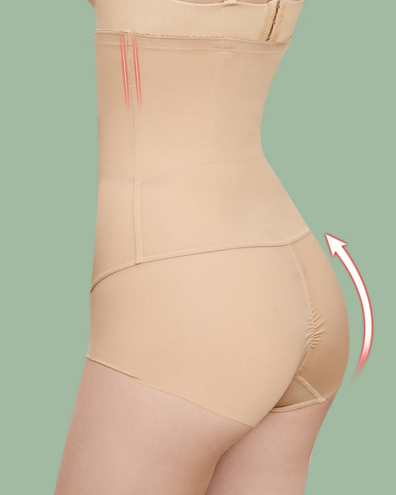 Panties moldeadores sin costuras de control abdominal, delgados, de talle alto y talla grande