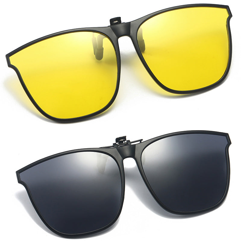 New Polarized Clip-on Flip Up Sunglasses (en inglés)