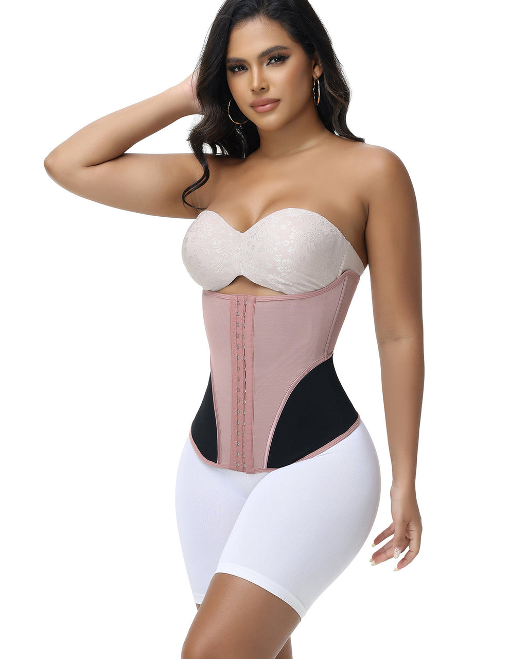 Shapshe® Fajas Colombianas Cinturilla con Cierre de Ganchos en Contraste (Preventa)