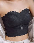 Sostén Sexy Push Up Antideslizante Sin Aros con Tirantes Removibles